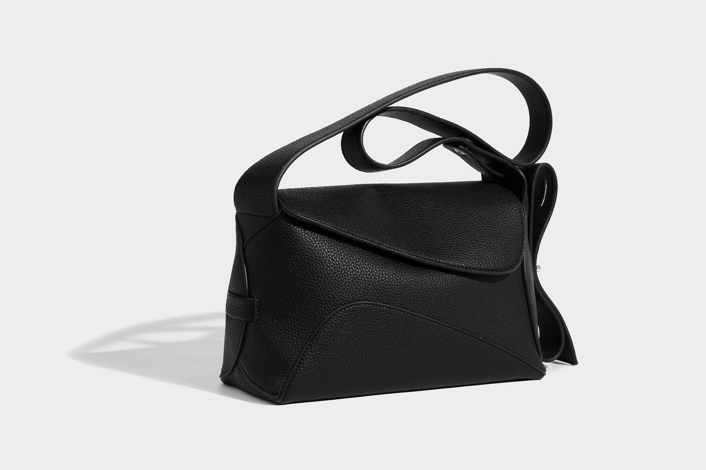 All-match Solid Color Commute Crossbody Women's Bag