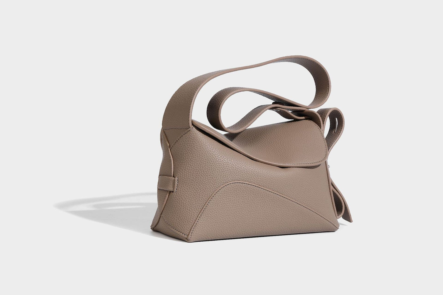 All-match Solid Color Commute Crossbody Women's Bag