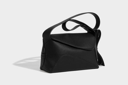 All-match Solid Color Commute Crossbody Women's Bag