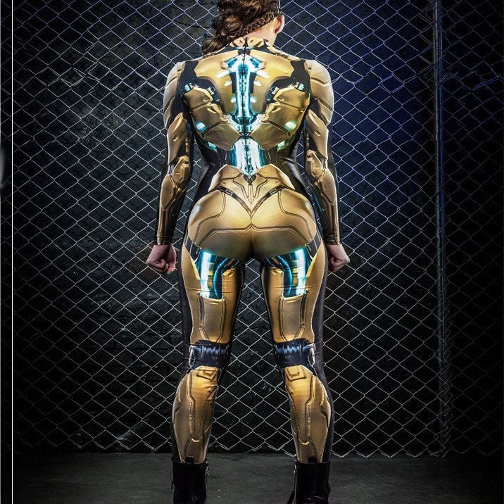 Machine Person Acting Performance Clothes Interlocking Tights Woman