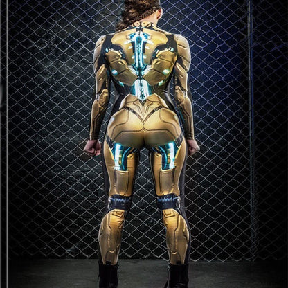 Machine Person Acting Performance Clothes Interlocking Tights Woman